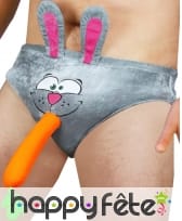 Slip tête de lapin, image 1