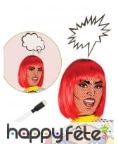 Serre-tête écriteaux bulle de BD pour adulte, image 1