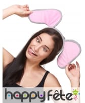 Serre tête éléphant gris rose pour adulte, image 2