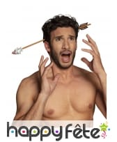 Serre-tête flèche d'indien transperce crâne