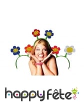 Serre tête fleurs pour femme