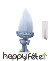 Silhouette Trolls Guy Diamant en carton plat