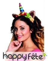 Serre tête licorne taille adulte