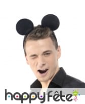 Serre-tête oreilles de Monsieur souris pour adulte
