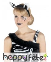 Serre-tête oreilles de Zèbre