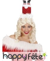 Serre tête Père Noël dans la cheminée