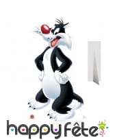 Sylvestre taille réelle en carton, Looney Toons