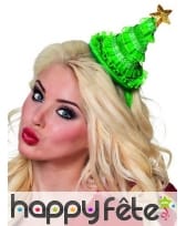 Sapin vert sur serre-tête