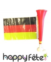 Trompette avec drapeau Allemand