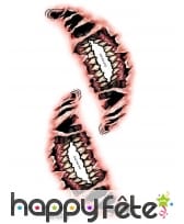 Tatouage bouche démoniaque, image 1