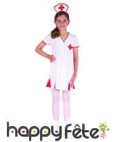 Tenue blanche d'infirmière pour enfant, image 3