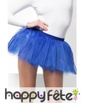 Tutu bleu en résille