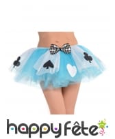 Tutu court bleu de Alice pour femme