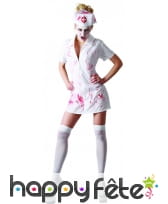 Tenue courte d'infirmière ensanglantée, image 3