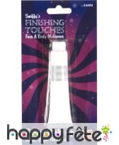 Tube crème maquillage blanc