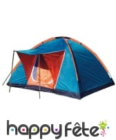 Tente dome 3 places avec auvent
