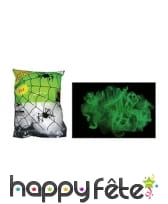 Toile d'araignée blanche phosphorescente 56g, image 2