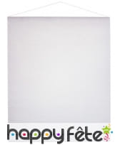 Tenture décorative blanc
