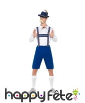Tenue de Bavarois en salopette bleue, image 1