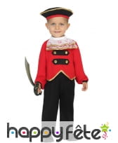 Tenue de capitaine pirate pour bébé