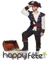 Tenue de capitaine pirate pour enfant