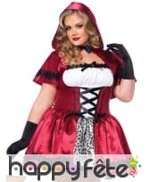 Tenue de chaperon rouge grande taille, image 1