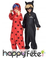 Tenue de Chat Noir Miraculous pour enfant, image 1