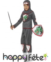 Tenue de chevalier pour enfant, cotte de maille, image 2