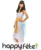 Tenue de Cléopâtre blanche et dorée, image 1