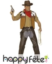 Tenue de cowboy en chaps pour adulte