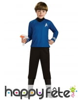 Tenue du Captain Spock pour enfant, Star Trek luxe
