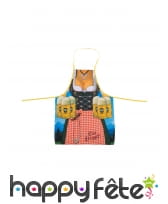 Tablier décolleté de Bavaroise femme, image 1