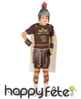 Tenue d'enfant gladiateur marron