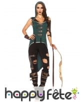 Tenue de femme archer aventurière