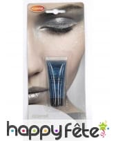 Tube de gel à paillettes bleues, 14g