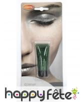 Tube de gel vert pailleté de 14g
