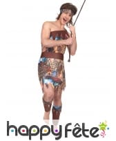 Tunique d'homme sauvage imprimée