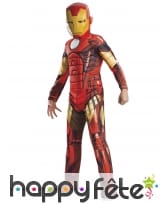 Tenue de Iron Man Avengers pour enfant, luxe