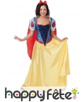 Tenue de la princesse Blanche Neige pour femme