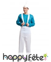 Tenue de lutin bleu pour homme