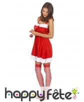 Tenue de Mère Noël rouge sexy pour femme, image 1