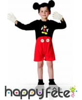 Tenue de Mickey en short pour enfant