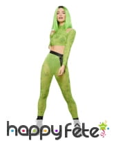 Tenue de Miss Cannabis pailletée pour femme, image 1
