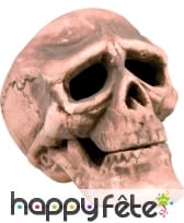 Tête de mort décorative de 15cm