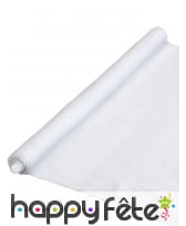 Tapis de neige blanc en feutrine, 90 x 245cm