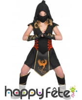 Tenue de ninja pour fille