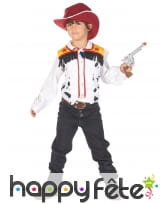 Tenue de petit cowboy pour enfant