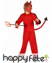 Tenue de petit Diable rouge pour garçon, image 1