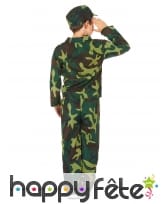 Tenue de petit militaire imprimé camouflage, image 2