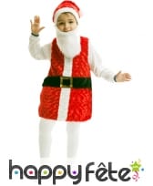 Tenue de petit Père Noël pour enfant